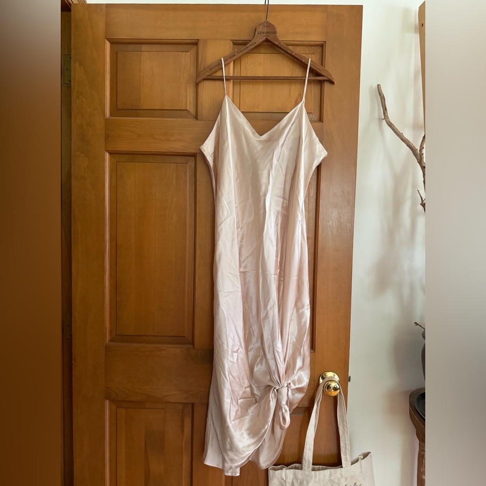 Wintersilks 100% silk slip dress